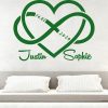 Wandsticker mit Namen | INFINITYHEART – Bild 9