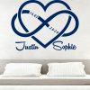 Wandsticker mit Namen | INFINITYHEART – Bild 13