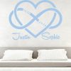 Wandsticker mit Namen | INFINITYHEART – Bild 16