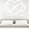 Wandsticker mit Namen | INFINITYHEART – Bild 23