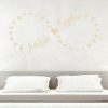 Wandsticker mit Namen | DOVES – Bild 2
