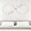 Wandsticker mit Namen | DOVES – Bild 11