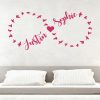Wandsticker mit Namen | DOVES – Bild 17
