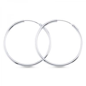 30mm Creolen Silber
