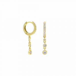Zuschie Creolen Gold