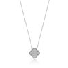 Quatrefoil Set Silber – Bild 3