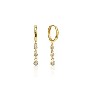 Alima Creolen Gold