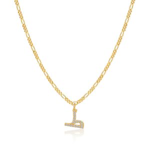 „Arabic“ Buchstabenkette Gold / ط