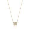 Butterfly Kette Gold