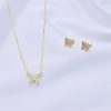 Butterfly Set Silber – Bild 2