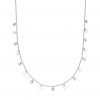 Coin Chain Zirkonia Silber – Bild 2