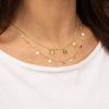 Coin Chain Zirkonia Silber – Bild 4