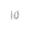 Crest Ohrringe Silber – Bild 2