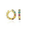 Diamond Colour Creolen Gold