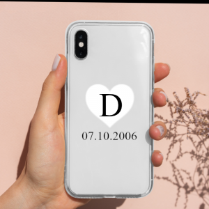 Transparente Handyhülle – InLove