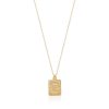 Lia Buchstabenkette Gold