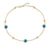 Nazar Bola Armband Silber