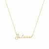 Signatur Kette Roségold