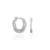 Torcido Ohrringe Silber – Bild 2