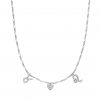 Zodiac Kette mit Herz Gold / 50cm+5cm (+5€) – Bild 2