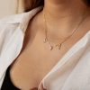 Zodiac Kette mit Herz Gold / 50cm+5cm (+5€) – Bild 4