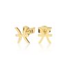 Zodiac Ohrstecker Gold