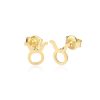 Zodiac Ohrstecker Gold – Bild 22