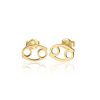 Zodiac Ohrstecker Gold – Bild 18
