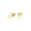 Zodiac Ohrstecker Gold – Bild 8