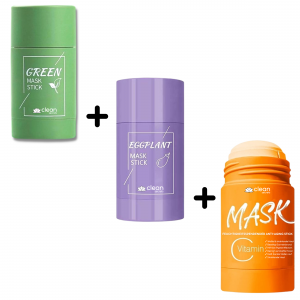 3er Bundle – GreenStick + EggplantStick + OrangeStick